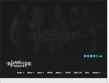 Tablet Screenshot of lordsofthetrident.com